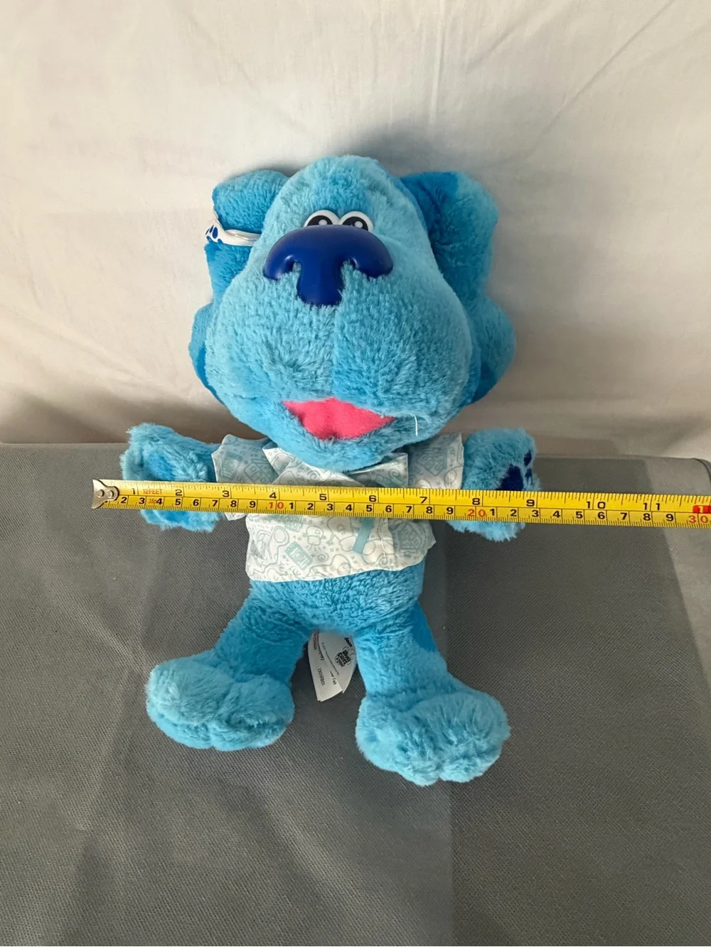 Blue’s Clues & You Blue Plush Dog Talks Works Nickelodeon 2021(F167)